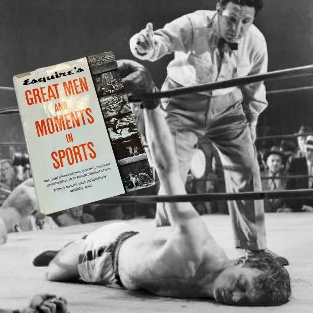 ESQUIRES Great Men and Moments in Sports, Book club edition, copyright 1…
